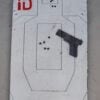 Handgun/Threat Stencil