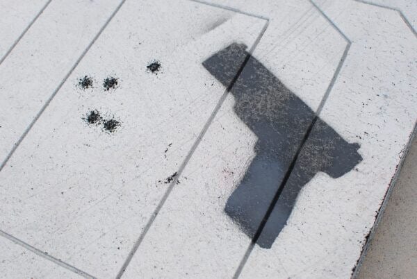Handgun/Threat Stencil