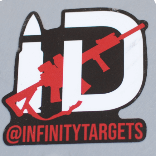 ID Logo & Red Gun Sticker