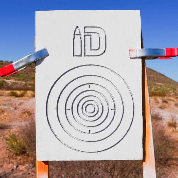 10" Bullseye Self-Healing Target