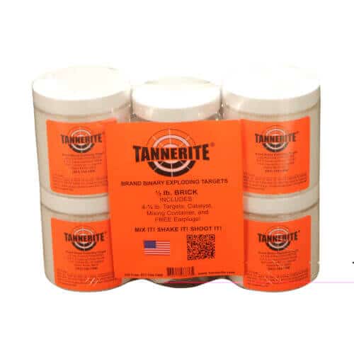 Tannerite Half Brick 1-2lb Target 4-pk