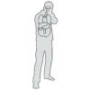 6 Foot Infinity Target Silhouette