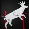Deer Silhouette Reusable Target