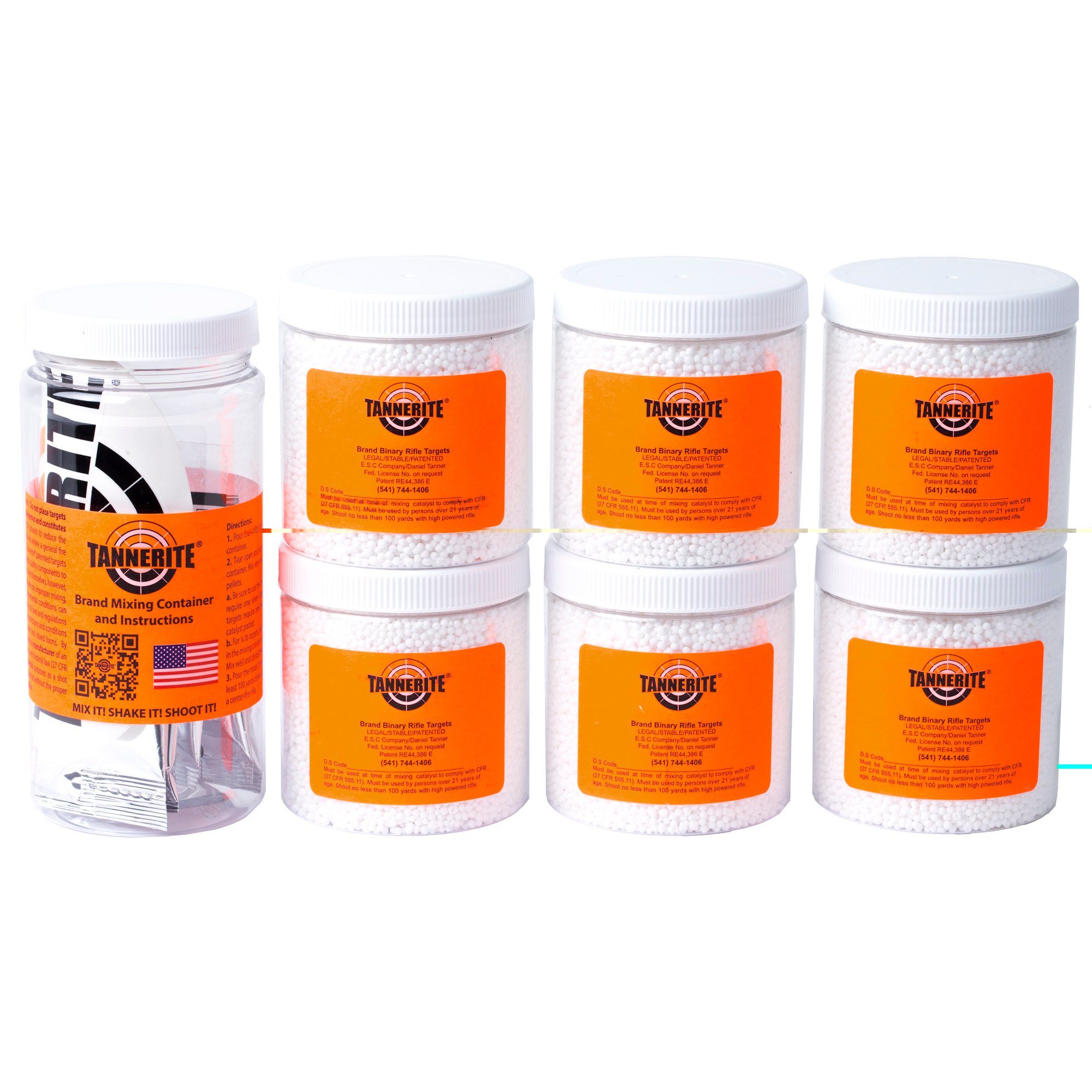 Tannerite Starter Kit 6-1-2lb Targets