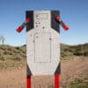 C-zone rubber target. infinity targets