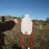 Gen 2 infinity target silhouette being shot