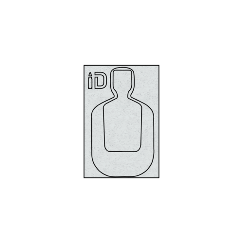TQ22 self healing rubber target. TQ-22