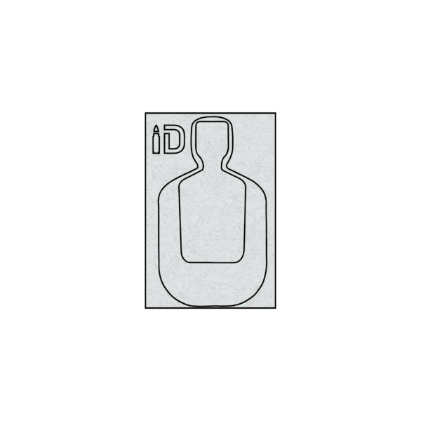 TQ22 self healing rubber target. TQ-22