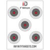 8 inch Bullseye target multi bullseye infinity target. com