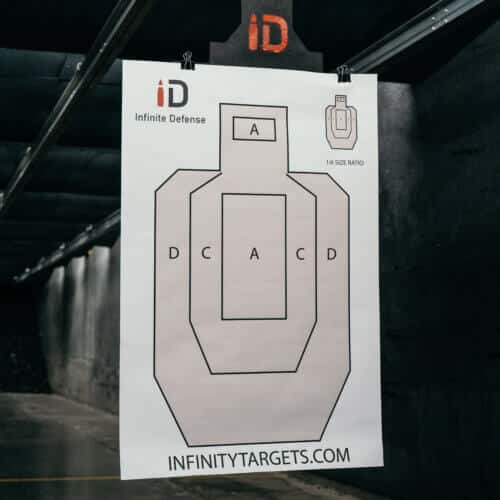 USPSA paper shooting targets Silhouette