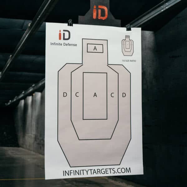 USPSA paper shooting targets Silhouette