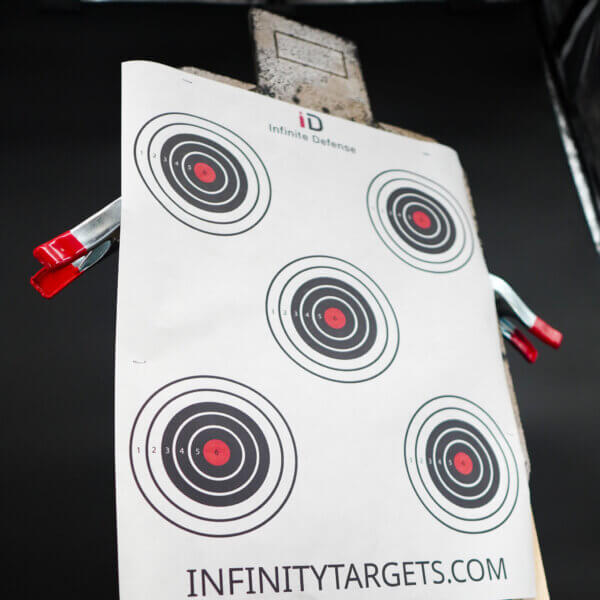 infinitytargets.com bullseye target; paper targets self healing rubber target.