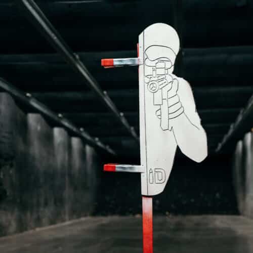 Realistic Shooting Peeping Tom Target