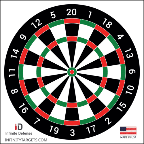 Affordable Dartboard Shooting Target