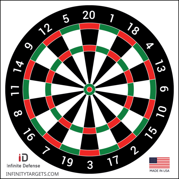 Affordable Dartboard Shooting Target
