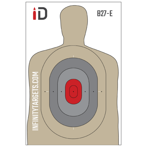 B27 Paper Target for Precision