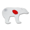 Realistic Bear Silhouette Shooting Target