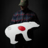 Realistic Bear Silhouette Shooting Target