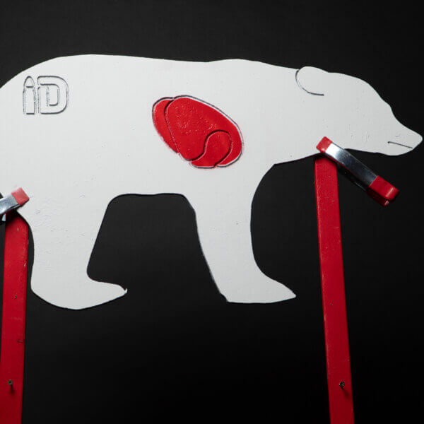 Infinity Bear Target Silhouette
