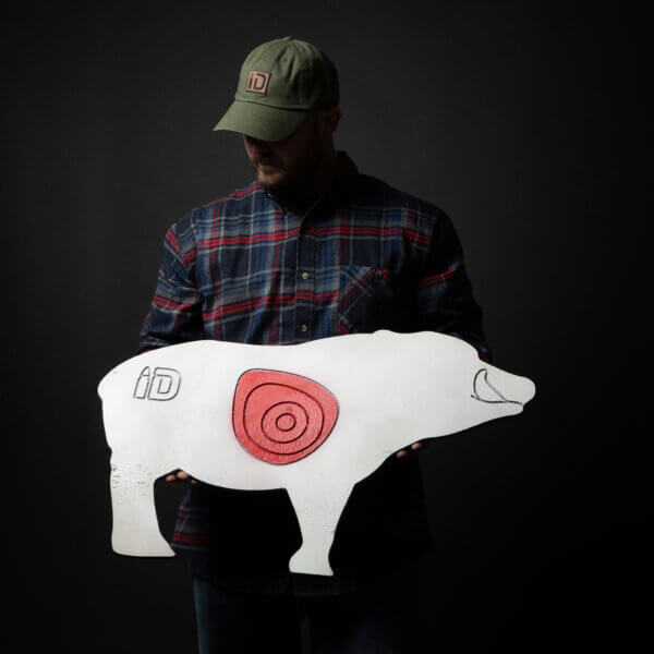 Infinity Hog Target Silhouette