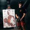 B27 E Choco Chip Qualification Target (36"x24")
