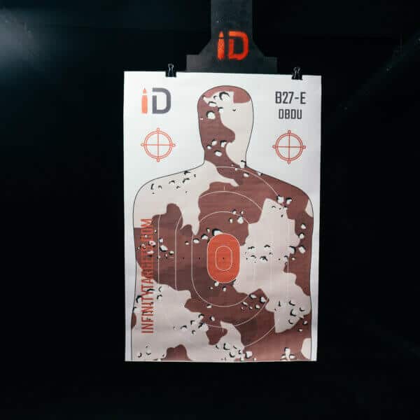 B27 E Choco Chip Qualification Target (36"x24")
