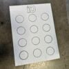 circle drill cold start training shooting target