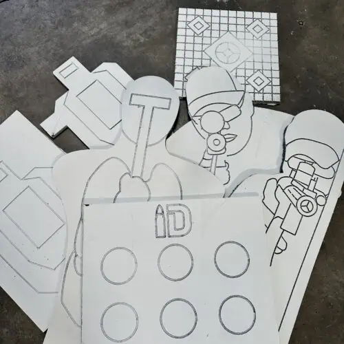 blemished infinity targets