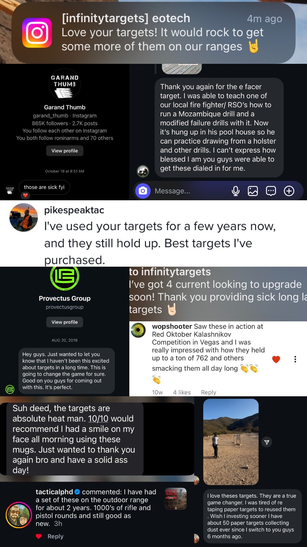 Self Healing Infinity Target Reviews